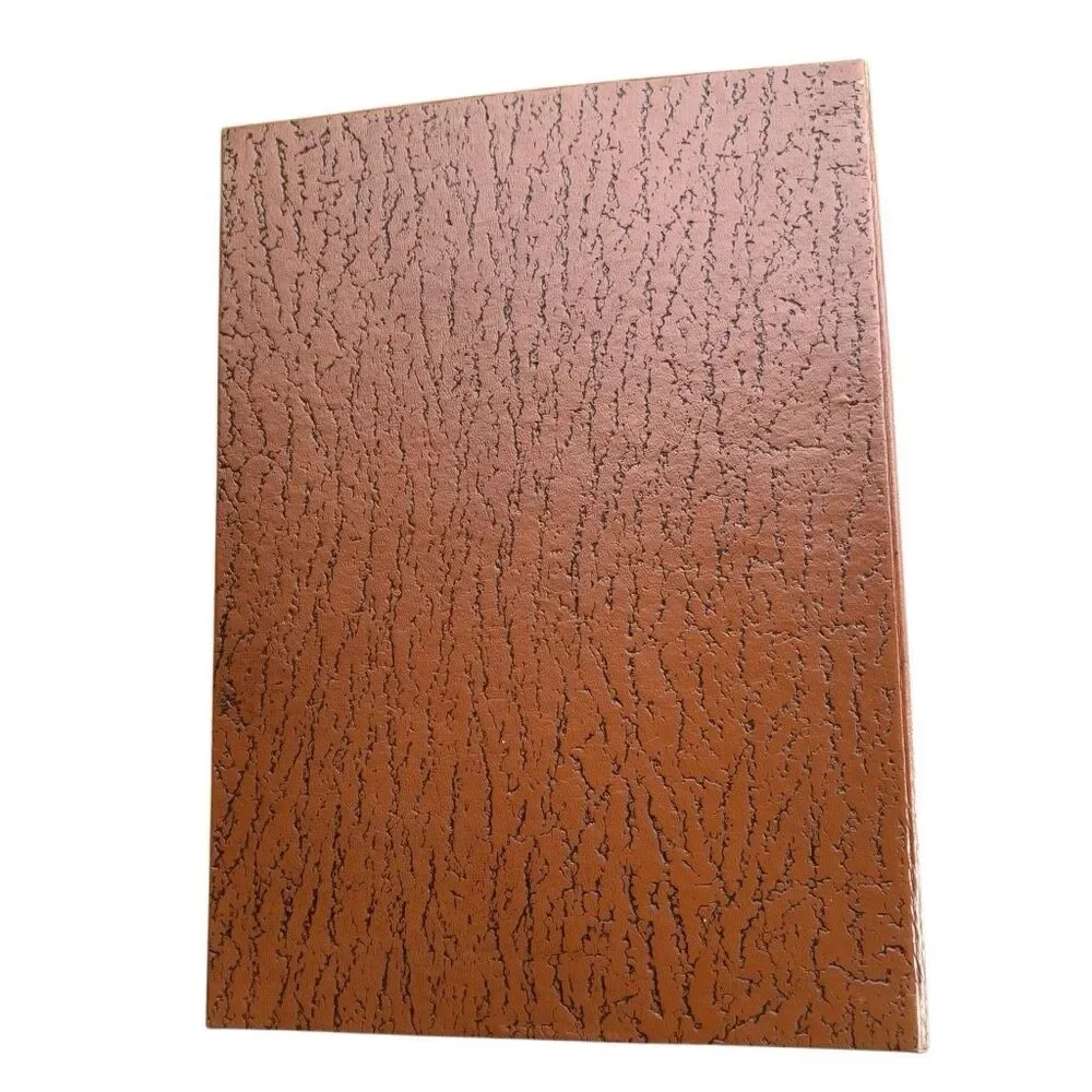 Vintage Arizona Highways Magazine Binder Holder Brown Embossed Cactus Hardcover⁠